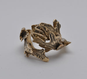 Physis - Fragmenta - Anello Cin con quarzo rutilato